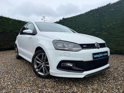 Used VW Polo R-line 110 HP (80 kW) 2016 White Hatchback
