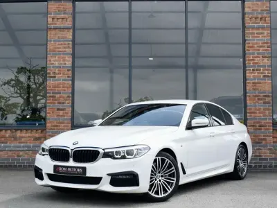 Used BMW 540 M Sport 340 HP (250 kW) 2018 White Sedan