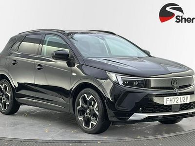Used Vauxhall Grandland X Ultimate 130 HP (95 kW) 2023 Black SUV