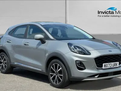 Used Ford Puma Titanium 125 HP (91 kW) 2023 Silver SUV