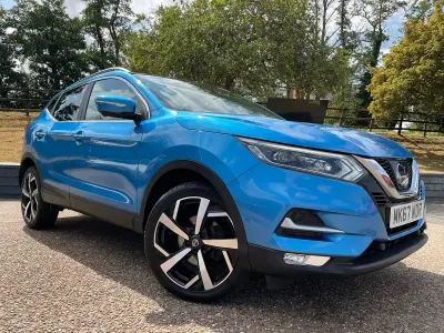 Used Nissan Qashqai Tekna 2017 Blue SUV