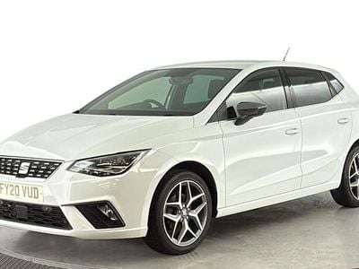 Used Seat Ibiza XCELLENCE Lux 116 HP (85 kW) 2020 White Hatchback