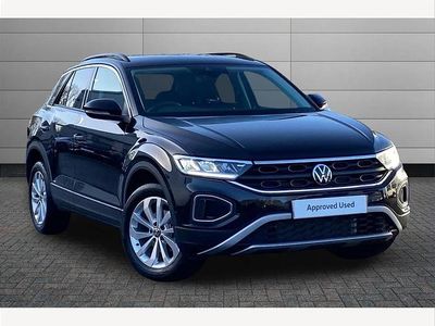 Black New 2025 VW T-Roc Match SUV | £28,350 (Good price)