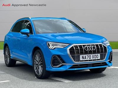 Used Audi Q3 S-Line 150 HP (110 kW) 2020 Blue SUV