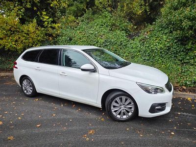 White Used 2021 Peugeot 308 Allure Premium Estate | £6,495