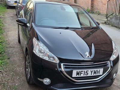 Used Peugeot 208 Allure 2015 Black Hatchback