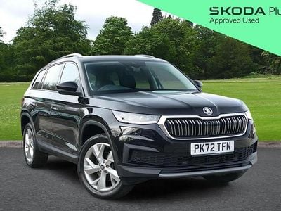 Used Skoda Kodiaq SE L 147 HP (108 kW) 2022 Black magic pearl effect SUV