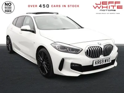 Used BMW 118 M Sport 2019 White Hatchback
