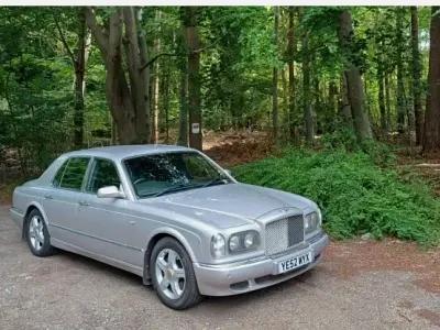 Used Bentley Arnage 405 HP (297 kW) 2002 Silver Sedan