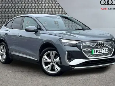 Used Audi Q4 Sportback e-tron S-Line 125 kW (170 HP) 2022 Grey SUV