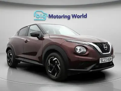 Used Nissan Juke N-Connecta 114 HP (83 kW) 2023 Red SUV