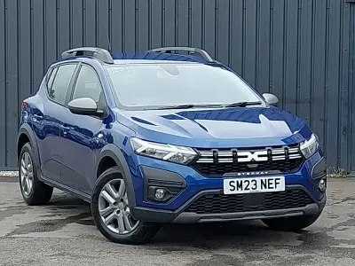 Used Dacia Sandero Expression 91 HP (66 kW) 2023 Blue Hatchback