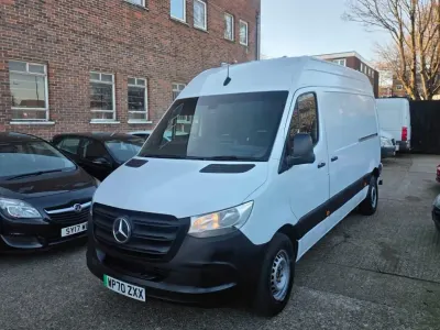 Used Mercedes E-Sprinter Progressive 85 kW (116 HP) 2020 White Van