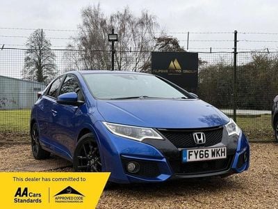 Blue Used 2016 Honda Civic Sport Hatchback | £6,415 (Fair price)