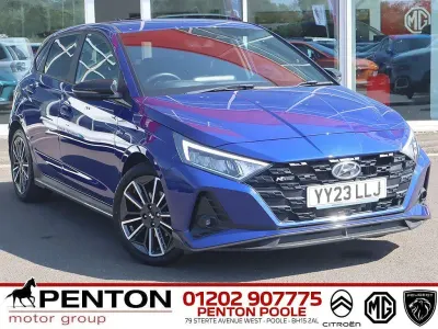 Used Hyundai i20 N Line 2023 Blue Hatchback
