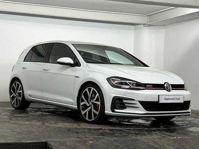 White Used 2019 VW Golf VII GTI Hatchback | £22,795 (Fair price)