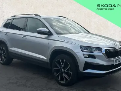 Gebraucht Skoda Karoq SE Drive 150 PS (110 kW) 2023 Silber SUV