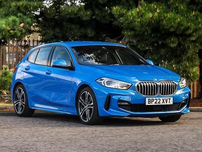 Used BMW 118 M Sport 134 HP (98 kW) 2022 Blue Hatchback