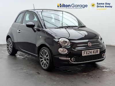 Used Fiat 500 2024 Black Hatchback