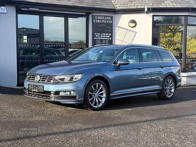 Used VW Passat R-line 190 HP (139 kW) 2017 Blue Estate
