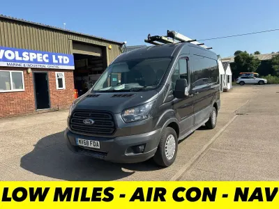 Used Ford Transit 105 HP (77 kW) 2018 Grey Van