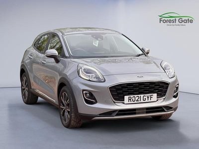 Silver Used 2021 Ford Puma Titanium Hatchback | £14,450 (Good price)