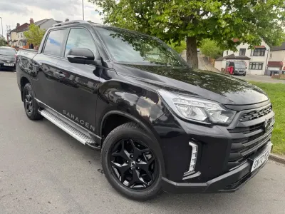 Used SsangYong Musso 187 HP (137 kW) 2022 Black Pickup
