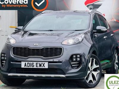 Used Kia Sportage GT-Line 174 HP (127 kW) 2016 Silver SUV