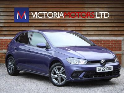 Used VW Polo R-line 95 HP (69 kW) 2022 Purple Hatchback