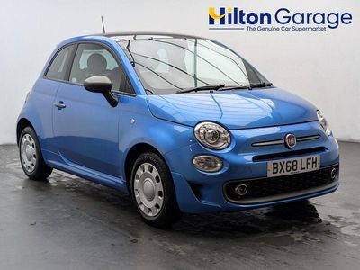 Blue Used 2018 Fiat 500 S Hatchback | £8,250 (Fair price)