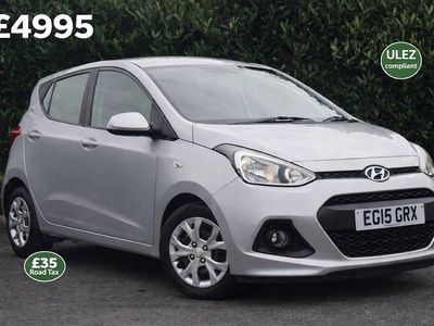 Usado Hyundai i10 SE 2015 Prateado Citadino