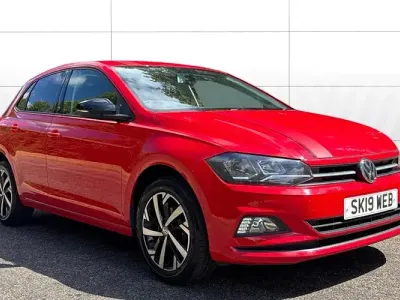 Used VW Polo Beats 95 HP (69 kW) 2019 Red Hatchback