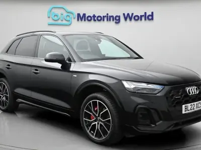 Used Audi Q5 S-Line 204 HP (150 kW) 2022 Black SUV