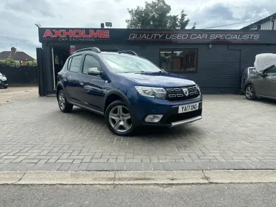 Used Dacia Sandero Ambiance 90 HP (66 kW) 2017 Blue Hatchback