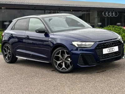 New Audi A1 Sportback Black Edition 150 HP (110 kW) 2026 Blue Hatchback