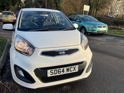 Used Kia Picanto 68 HP (50 kW) 2014 White Hatchback