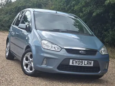 Used Ford C-MAX Zetec 145 HP (106 kW) 2009 Blue MPV