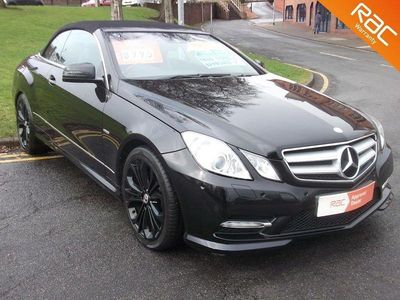 Used Mercedes E250 2012 Black Cabriolet