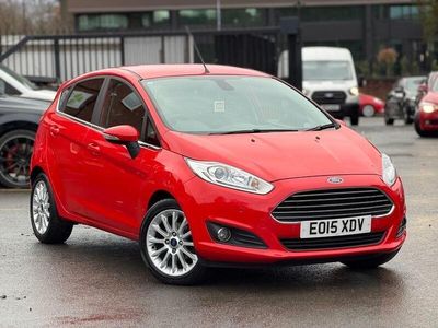 Red Used 2015 Ford Fiesta Titanium X Hatchback | £7,995 (Fair price)
