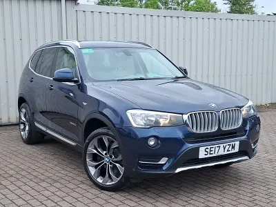 Used BMW X3 xLine 190 HP (139 kW) 2017 Blue SUV