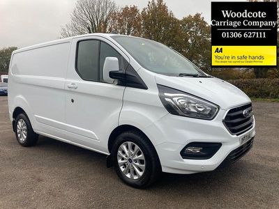 Used Ford Transit Custom Limited 130 HP (95 kW) 2021 White Van