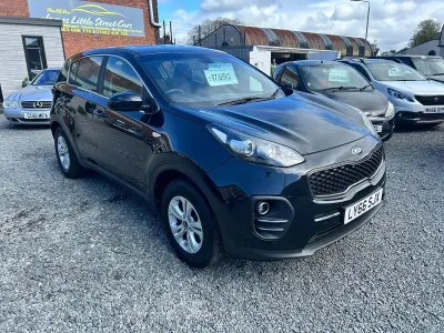 Used Kia Sportage 130 HP (95 kW) 2017 Black SUV