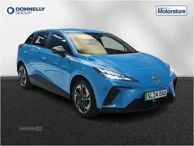 Used MG MG4 EV SE 150 kW (204 HP) 2024 Blue Hatchback