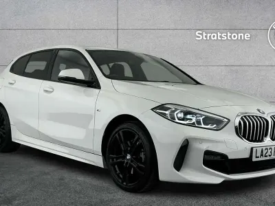 Used BMW 118 M Sport 134 HP (98 kW) 2023 White Hatchback