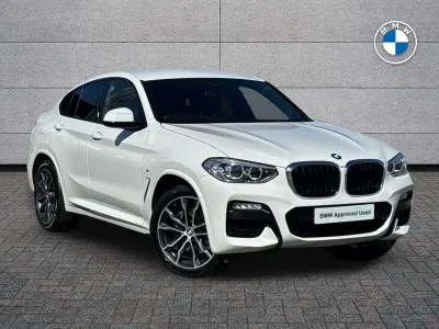 Used BMW X4 M Sport 190 HP (139 kW) 2019 White SUV