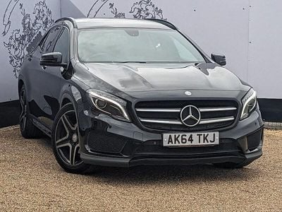 Usado Mercedes GLA200 AMG line 136 HP (100 kW) 2014 Preto SUV