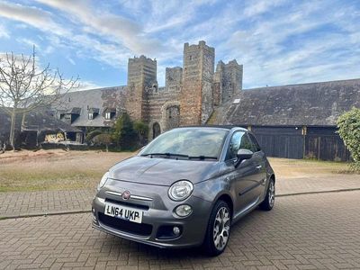 Grey Used 2014 Fiat 500 S Cabriolet | £3,995 (Good price)