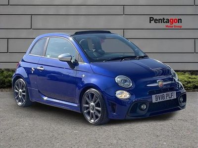 Used Abarth 595 Turismo 165 HP (121 kW) 2018 Blue Cabriolet