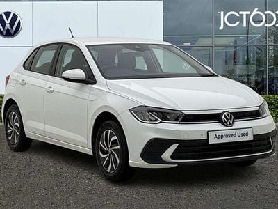 White Used 2023 VW Polo Life Hatchback | £14,727 (Fair price)