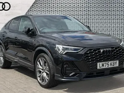 Used Audi Q3 Black Edition 150 HP (110 kW) 2025 Black SUV